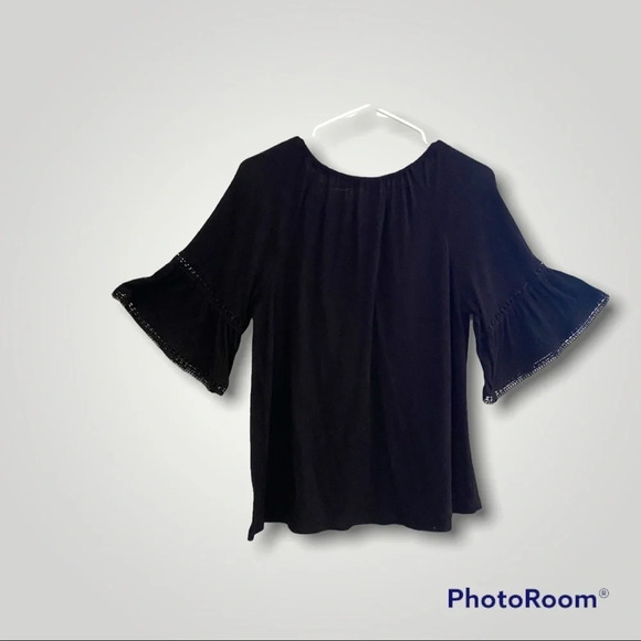 NWOT Black summer shirt - Picture 3 of 3